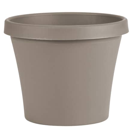 Bloem Bloem Terra 7.25 in. H X 8.75 in. W X 6 in. D Resin Traditional Planter Pebble Stone TR0883